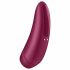 Satisfyer Curvy 1+ - Интелигентен клиторен иритатор с въздушна вълна (червен)