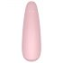 Satisfyer Curvy 2+ - smart air-pulse clitoral stimulator vibrator (pink)