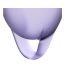 Satisfyer Feel Confident - Menstrual Cup Set (Purple) - 2pcs