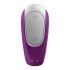 Satisfyer Double Fun - Smart Waterproof Couples Vibrator (Purple)