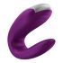 Vibratore di coppia impermeabile e wireless Satisfyer Double Fun con App - Viola