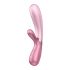 Satisfyer Hot Lover - pametni vibrator za grijanje na baterije (roza)