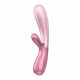 Satisfyer Hot Lover - inteligentny, podgrzewany wibrator z możliwością ładowania (różowy)