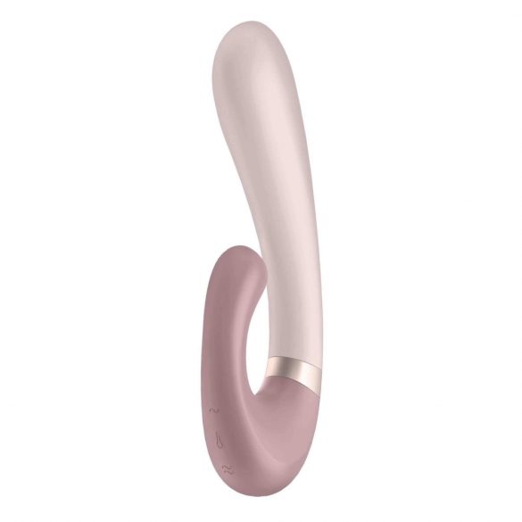 Satisfyer Heat Wave - έξυπνος, θερμαντικός, δονούμενος ράβδος (μπεζ)