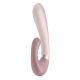 Satisfyer Heat Wave - интелигентен, загряващ, лостов вибратор (бежов)