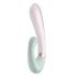 Satisfyer Onda di Calore - vibratore intelligente con funzione riscaldante e braccio stimolante (menta)