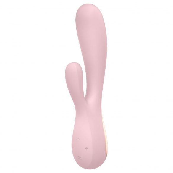 Satisfyer Mono Flex - nabíjecí, vodotěsný smart vibrátor (bledě růžový)