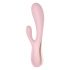 Satisfyer Mono Flex - Smart Waterproof Vibrator (Pale Pink)