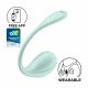 Satisfyer Smooth Petal - ou vibrator inteligent (verde)