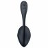 Satisfyer Ribbed Petal - vibrerend ei met afstandsbediening (zwart)