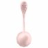 Satisfyer Ribbed Petal - Uovo vibrante radio (rosa)