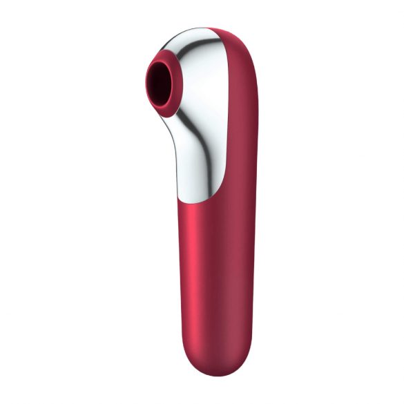 Satisfyer Dual Love - vibrator inteligent vaginal și clitoridian (roșu)