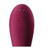 Satisfyer Dual Crush - Rechargeable Vaginal and Clitoral Vibrator (Red)