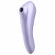 Satisfyer Dual Pleasure - Smart Air-Pulse 2-in-1 Vibrator (Purple)