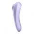 Satisfyer Dual Pleasure - έξυπνος δονητής διπλής λειτουργίας με κύματα αέρα (μοβ)