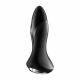 Satisfyer Rotator Plug 1 - vibrator anal cu perle și acumulator (negru)