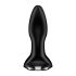 Satisfyer Rotator Plug 2 - uppladdningsbar pärlanalvibrator (svart)