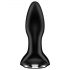 Satisfyer Rotator Plug 2 - vibratore anale a batterie con perle (nero)