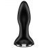 Satisfyer Rotator Plug 2 - vibratore anale a batterie con perle (nero)