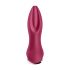 Satisfyer Rotator Plug 2 - nabíjací, rotujúci korálkový análny vibrátor (červená)