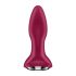 Satisfyer Rotator Plug 2 - vibrator anal cu perle, reîncărcabil (fuziune)