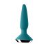 Satisfyer Plug-ilicious 1 - vibrator anal inteligent (verde)