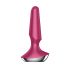 Satisfyer Plug-ilicious 2 - smart anal vibrator (röd)