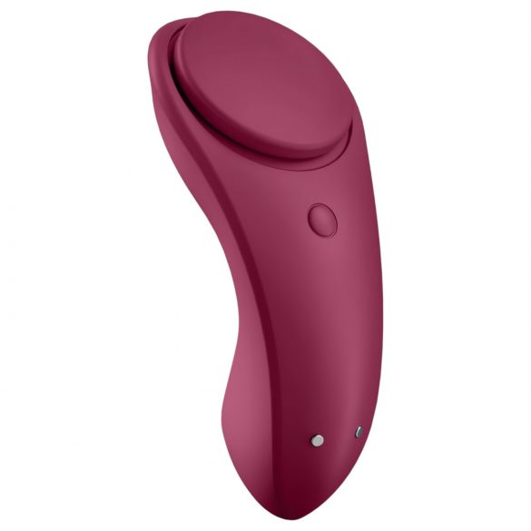 Satisfyer Sexy Secret - Smart Waterproof Panty Vibrator (Burgundy)