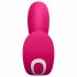 Satisfyer Topphemlig - smart vibrator med 2 motorer (rosa)