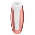 Satisfyer Love Breeze - vattentät klitorisstimulator (persika)