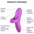 Satisfyer Bold Lover - Rechargeable, Waterproof Finger Vibrator (Pink)