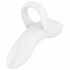 Satisfyer Bold Lover - Rechargeable, Waterproof Finger Vibrator (White)