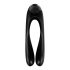 Vibratore Ricaricabile Impermeabile Doppio Braccio Satisfyer Candy Cane (Nero)