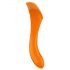 Satisfyer Candy Cane - rechargeable, waterproof two-pronged vibrator (orange)