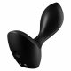 Satisfyer Backdoor Lover - oplaadbare, waterdichte anale vibrator (zwart)