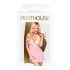 Penthouse Zoet & Pikant - halter jurk en string (roze)