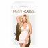 Penthouse Sweet & Spicy - mežģīņu halternecks un stringi (balts)  - M/L