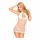 Penthouse Libido Boost - Lace Strap Babydoll and Thong (White)  - L/XL