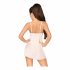 Penthouse Casual Seduction - Lace Nightgown and Thong (White)