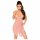 Penthouse Sweet Beast - Rose Babydoll and Thong (Pink)  - M/L