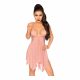 Bête Douce - babydoll rose et string (rose) - M/L