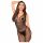 Wild Catch Sleeveless Fishnet Bodysuit (Black)