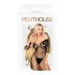 Penthouse High Profil - florales, Carmen Overall (schwarz)