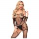 Penthouse Under Arrest - open bodysuit (black) - XL