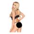 Penthouse Double Spice - ensemble soutien-gorge en dentelle (noir) - M/L