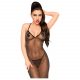 Penthouse Love on Fire - Sparkling Sheer Catsuit with Thong (Black)