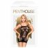 Penthouse Above & Beyond - Mesh Fishnet Dress (Black)  - XL