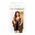 Penthouse Juicy Poison - Rochie mini cu bretele (negru)  - XL