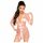 Penthouse Midnight Mirage - Satin Robe and Thong (Pink)