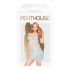 Penthouse Naughty Doll - Lace Dress and Thong (Blue)  - M/L